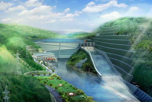 定陶老挝南塔河1号水电站项目